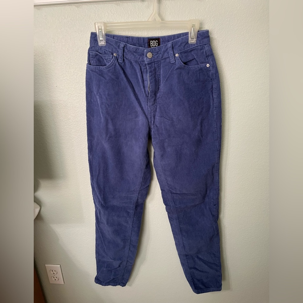 Light blue corduroy jeans